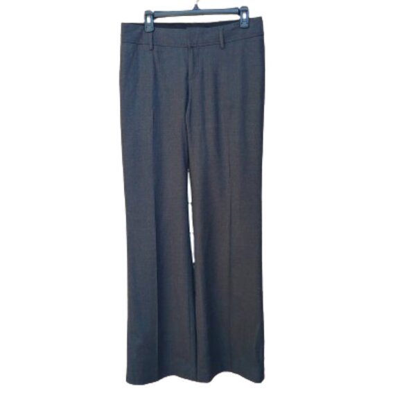 Banana Republic Martin Fit Gray Dress Pants 521383 Wool Blend Trousers - Picture 1 of 12